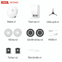 Dreame D20 Ultra - Robot Hút Bụi Lau Nhà 2026 tại Giga Việt Nam x Vua Nhà Bếp Đức 17