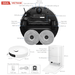 Dreame D20 Ultra - Robot Hút Bụi Lau Nhà 2026 tại Giga Việt Nam x Vua Nhà Bếp Đức 18