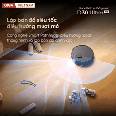 Dreame D30 Ultra - Robot Hút Bụi Lau Nhà 2026 tại Giga Việt Nam x Vua Nhà Bếp Đức 09