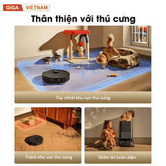 Dreame D30 Ultra - Robot Hút Bụi Lau Nhà 2026 tại Giga Việt Nam x Vua Nhà Bếp Đức 12