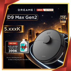 Dreame D9 Max Gen 2 - Robot Hút Bụi Lau Nhà 2026 tại Giga Việt Nam x Vua Nhà Bếp Đức 01