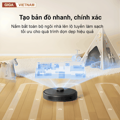 Dreame D9 Max Gen 2 - Robot Hút Bụi Lau Nhà 2026 tại Giga Việt Nam x Vua Nhà Bếp Đức 09