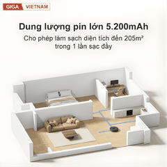 Dreame D9 Max Gen 2 - Robot Hút Bụi Lau Nhà 2026 tại Giga Việt Nam x Vua Nhà Bếp Đức 14