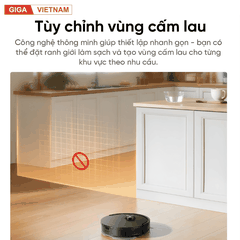 Dreame F20 - Robot Hút Bụi Lau Nhà Hiện Đại 2026 tại Giga Việt Nam x Vua Nhà Bếp Đức 12