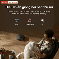Dreame F20 - Robot Hút Bụi Lau Nhà Hiện Đại 2026 tại Giga Việt Nam x Vua Nhà Bếp Đức 15