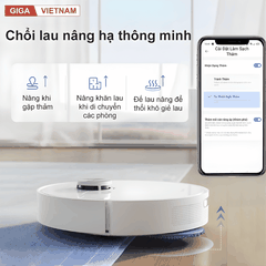 Dreame L10 Prime - Robot Hút Bụi Lau Nhà 2026 tại Giga Việt Nam x Vua Nhà Bếp Đức 11