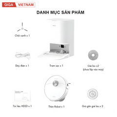 Dreame L10 Prime - Robot Hút Bụi Lau Nhà 2026 tại Giga Việt Nam x Vua Nhà Bếp Đức 23