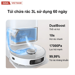 Dreame L10 Ultra - Robot Hút Bụi Lau Nhà 2026 tại Giga Việt Nam x Vua Nhà Bếp Đức 06