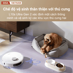 Dreame L10s Ultra Gen 2 - Robot Hút Bụi Lau Nhà 2026 tại Giga Việt Nam x Vua Nhà Bếp Đức 12