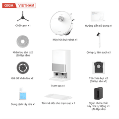 Dreame L10s Ultra Gen 2 - Robot Hút Bụi Lau Nhà 2026 tại Giga Việt Nam x Vua Nhà Bếp Đức 18