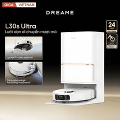 Dreame L30s Ultra - Robot Hút Bụi Lau Nhà 2026 tại Giga Việt Nam x Vua Nhà Bếp Đức 03
