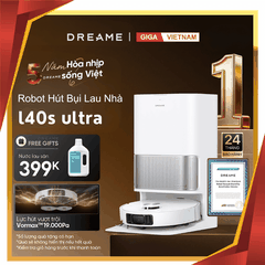 Dreame L40s Ultra - Robot Hút Bụi Lau Nhà 2026 tại Giga Việt Nam x Vua Nhà Bếp Đức 01