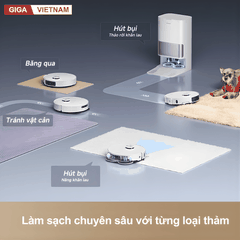 Dreame L40s Ultra - Robot Hút Bụi Lau Nhà 2026 tại Giga Việt Nam x Vua Nhà Bếp Đức 05