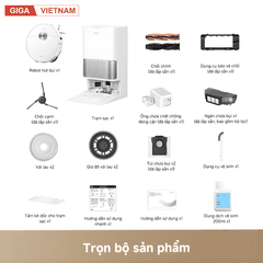 Dreame L40s Ultra - Robot Hút Bụi Lau Nhà 2026 tại Giga Việt Nam x Vua Nhà Bếp Đức 15