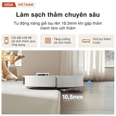 Dreame L50 Ultra CE - Robot Hút Bụi Lau Nhà 2026 tại Giga Việt Nam x Vua Nhà Bếp Đức 12