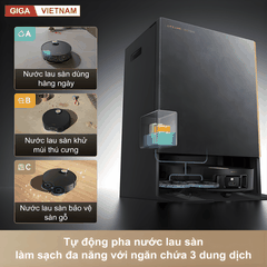 Dreame Matrix10 Ultra - Robot Hút Bụi Lau Nhà 2026 tại Giga Việt Nam x Vua Nhà Bếp Đức 18