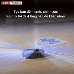 Dreame X40 Master - Robot Hút Bụi Lau Nhà 2026 tại Giga Việt Nam x Vua Nhà Bếp Đức 18