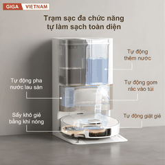 Dreame X40 Ultra - Robot Hút Bụi Lau Nhà 2026 tại Giga Việt Nam x Vua Nhà Bếp Đức 07
