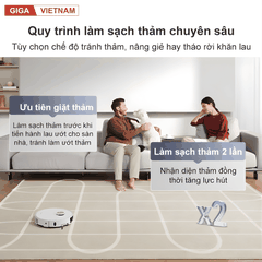 Dreame X40 Ultra - Robot Hút Bụi Lau Nhà 2026 tại Giga Việt Nam x Vua Nhà Bếp Đức 15
