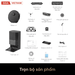 Dreame X40 Ultra - Robot Hút Bụi Lau Nhà 2026 tại Giga Việt Nam x Vua Nhà Bếp Đức 23