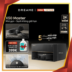 Dreame X50 Master - Robot Hút Bụi Lau Nhà 2026 tại Giga Việt Nam x Vua Nhà Bếp Đức 01