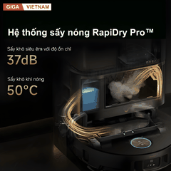Dreame X50 Pro Ultra - Robot Hút Bụi Lau Nhà 2026 tại Giga Việt Nam x Vua Nhà Bếp Đức 16