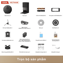 Dreame X50 Pro Ultra - Robot Hút Bụi Lau Nhà 2026 tại Giga Việt Nam x Vua Nhà Bếp Đức 24