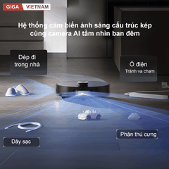 Dreame X50 Ultra - Robot Hút Bụi Lau Nhà 2026 tại Giga Việt Nam x Vua Nhà Bếp Đức 18