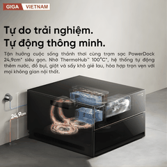 Dreame X60 Master - Robot Hút Bụi Lau Nhà 2026 tại Giga Việt Nam x Vua Nhà Bếp Đức 13