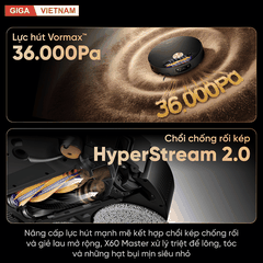 Dreame X60 Master - Robot Hút Bụi Lau Nhà 2026 tại Giga Việt Nam x Vua Nhà Bếp Đức 11