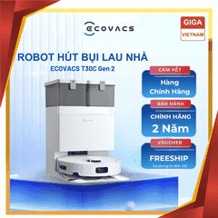Ecovacs Deebot T30C Gen 2 - Robot Hút Bụi Lau Nhà 2026 tại Giga Việt Nam x Vua Nhà Bếp Đức 02
