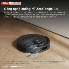 Ecovacs Deebot T30C Gen 2 - Robot Hút Bụi Lau Nhà 2026 tại Giga Việt Nam x Vua Nhà Bếp Đức 04