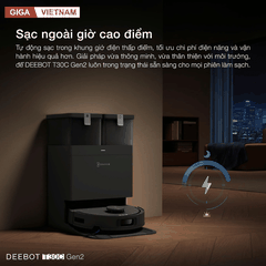 Ecovacs Deebot T30C Gen 2 - Robot Hút Bụi Lau Nhà 2026 tại Giga Việt Nam x Vua Nhà Bếp Đức 019