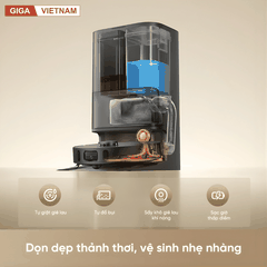 Dreame D30 Ultra CE - Robot Hút Bụi Lau Sàn 2026 tại Giga Việt Nam x Vua Nhà Bếp Đức 06