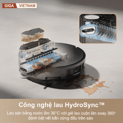 Mova Z50 Ultra  - Robot Hút Bụi Lau Sàn 2026 tại Giga Việt Nam x Vua Nhà Bếp Đức 03