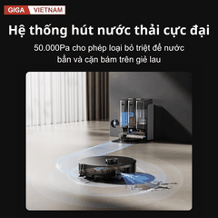 Mova Z50 Ultra  - Robot Hút Bụi Lau Sàn 2026 tại Giga Việt Nam x Vua Nhà Bếp Đức 06
