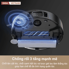 Mova Z50 Ultra  - Robot Hút Bụi Lau Sàn 2026 tại Giga Việt Nam x Vua Nhà Bếp Đức 11