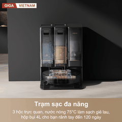 Mova Z50 Ultra  - Robot Hút Bụi Lau Sàn 2026 tại Giga Việt Nam x Vua Nhà Bếp Đức 12