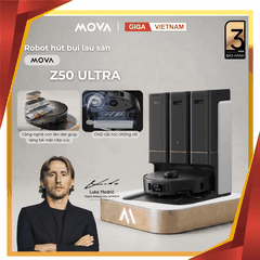 Mova Z50 Ultra  - Robot Hút Bụi Lau Sàn 2026 tại Giga Việt Nam x Vua Nhà Bếp Đức 18