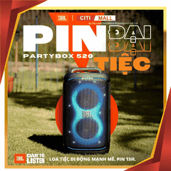 JBL PartyBox 520 - Loa Bluetooth Di Động 2026 tại Giga Việt Nam x Vua Nhà Bếp Đức 01