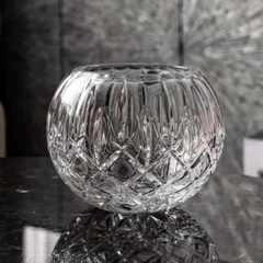 Lọ hoa cầu tròn pha lê Bohemia Sheffield 20,5cm