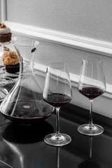 Set 6 ly kèm 1 bình thở Bohemia Sandra