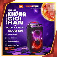 JBL PartyBox Club 120 - Loa Bluetooth Cao Cấp 2026 tại Giga Việt Nam x Vua Nhà Bếp Đức 01