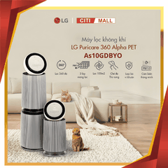 Lọc không khí LG 2 tầng  Alpha pet As10GDBYO