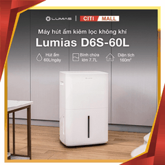 Máy hút ẩm kiêm lọc không khí Lumias D6S - 60L tại Vua Nhà Bếp Đức - 01