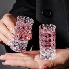 Set 6 ly shot 20ml Diamond hoạ tiết kim cương siêu sang