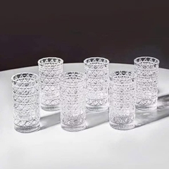 Set 6 ly shot 20ml Diamond hoạ tiết kim cương siêu sang