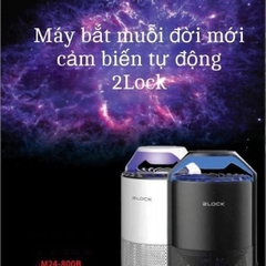 Đèn bắt muỗi 2LOCK với cảm biến tự động