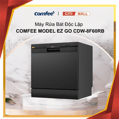 Coffee EZ Go CDW-8F60RB - Máy Rửa Chén Bát Mini 2026