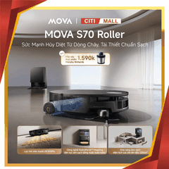 Mova S70 Roller - Robot Hút Bụi Lau Sàn 2026 tại Giga Việt Nam 01
